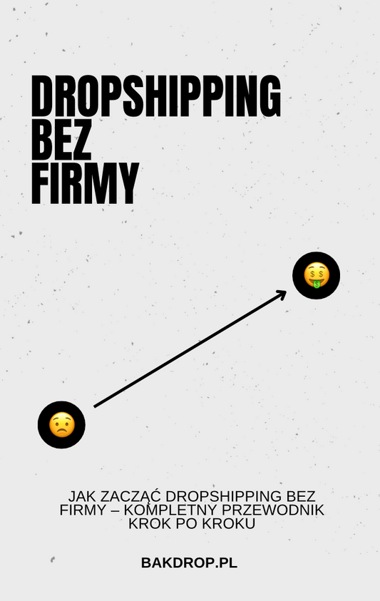 E-BOOK Dropshipping Bez Firmy